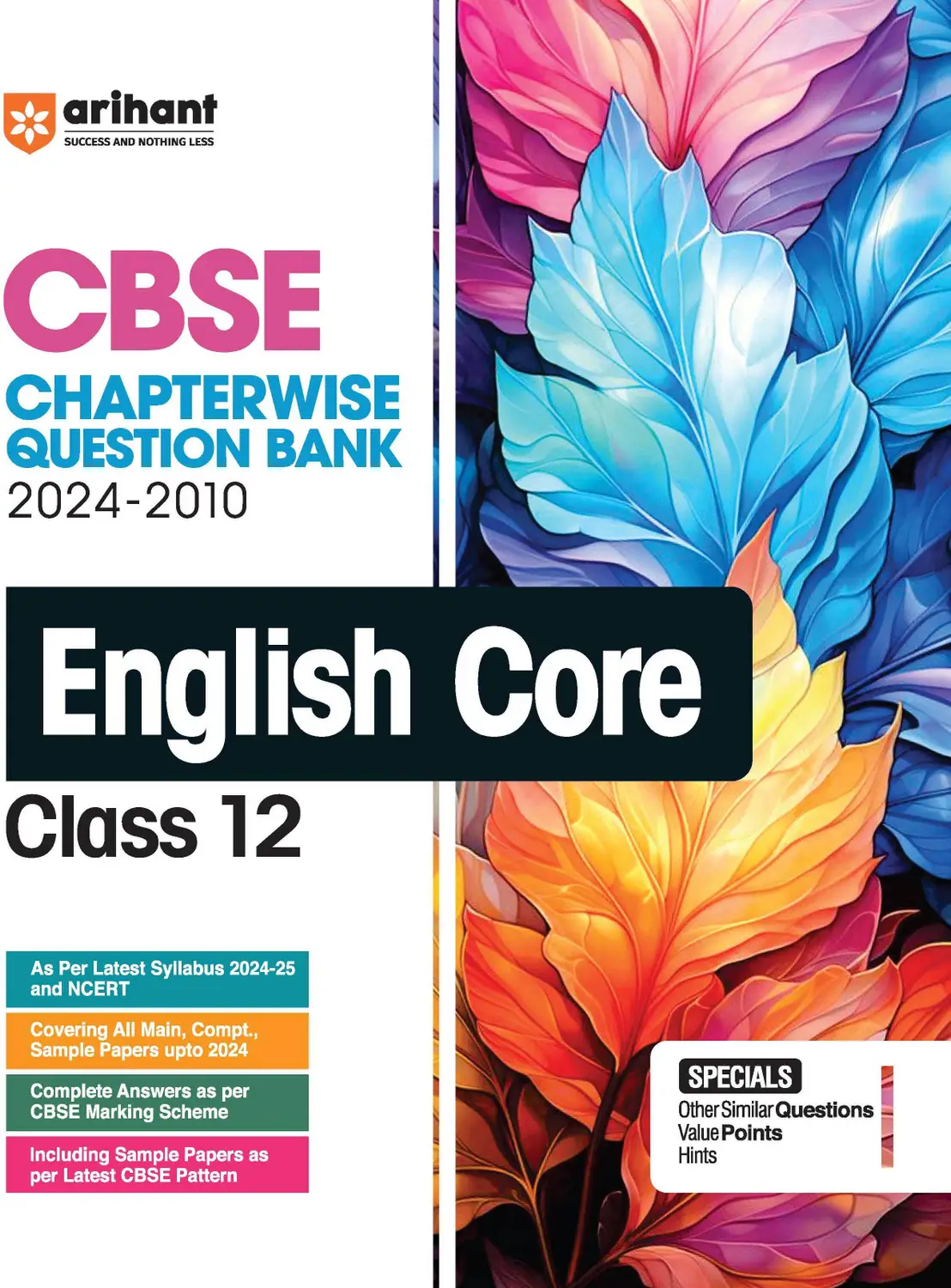 Arihant Cbse Chapterwise English Core class 12 